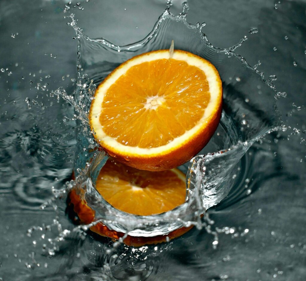 Orange fruit as a natural source of vitamin C